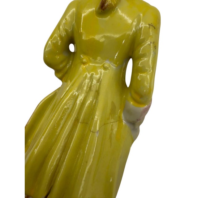 Mid 20th Century Mid 20th Century Japanese Colonial Man Figurine For Sale - Image 5 of 7