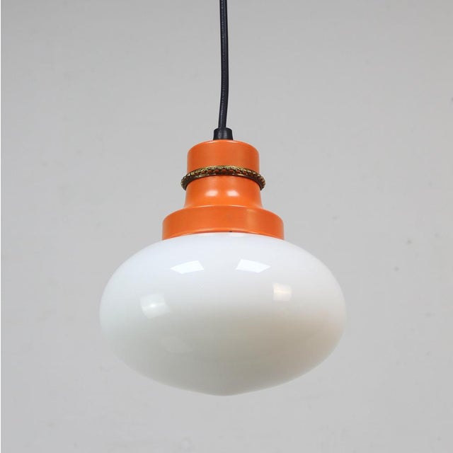 Vintage Lamp in Crystal and Metal, 1960s For Sale - Image 4 of 4
