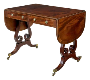 Early 19th Century Mahogany Sofa Table, 1820