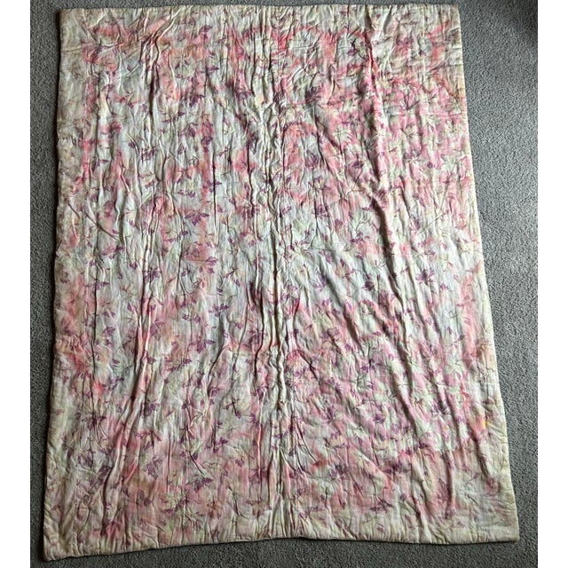 Antique Patchwork Quilt Rail Fence Pattern 64” X 50” For Sale In Philadelphia - Image 6 of 6
