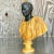 Grand Tour Vintage Grand Tour Faux Finished Plaster Bust For Sale - Image 3 of 7