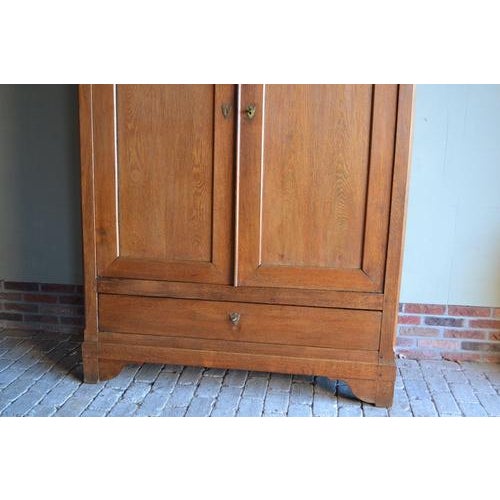 Antique Oak Cabinet, 1850s For Sale - Image 4 of 11