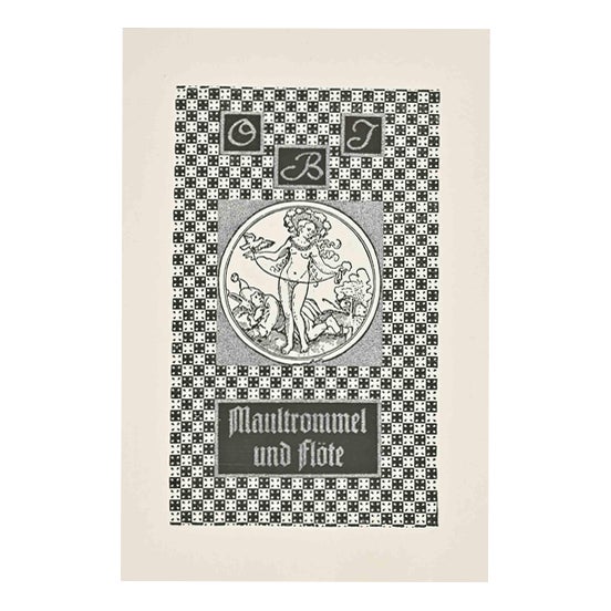 Otto Hupp, Illustration for Jew's Harp and Flute: New Verse-Zincography, 1907, Paper For Sale