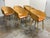 Modern Stefan Diez for E15 Ch04 Houdini Oak + Leather Armchairs, Set of Six For Sale - Image 3 of 12
