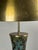 Mid-Century Modern Mosaic and Brass Table Lamp with Gold Mushroom Metal Dome Shade, 1960s For Sale - Image 10 of 18