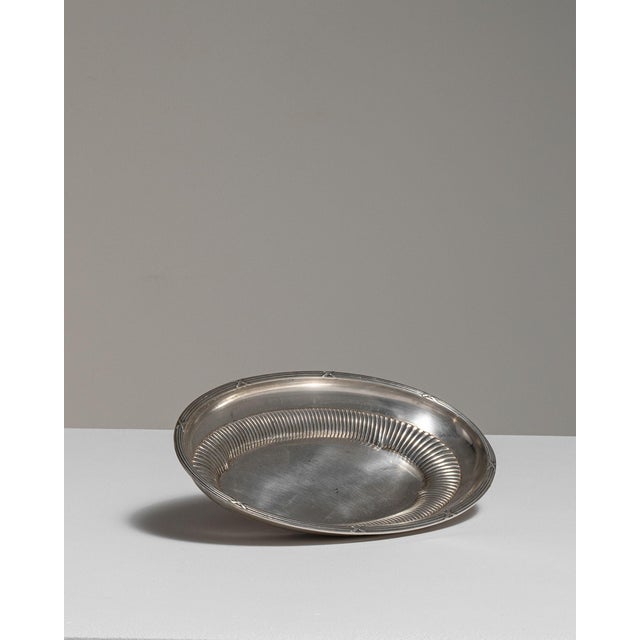 Early 20th Century France Gray Silver Platter For Sale In Greensboro - Image 6 of 15