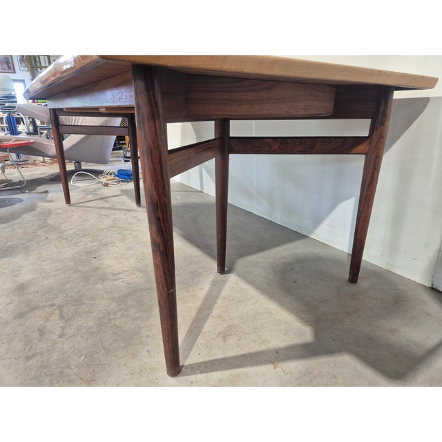 Rosewood Model 201 Conference Table by Arne Vodder for Sibast, 1960s For Sale - Image 11 of 11