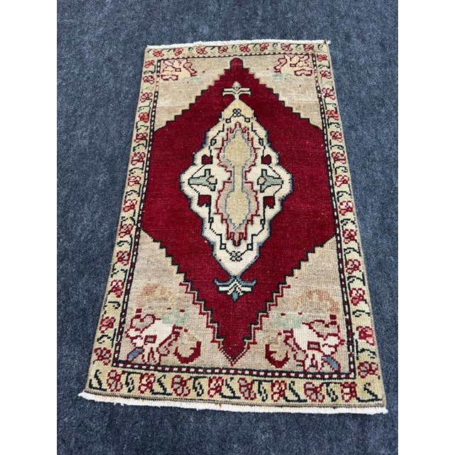 Turkish Yastik Rug 1'7" x 2'9" #24124 Explore a curated collection of hallway runners, wool rugs, and handmade...