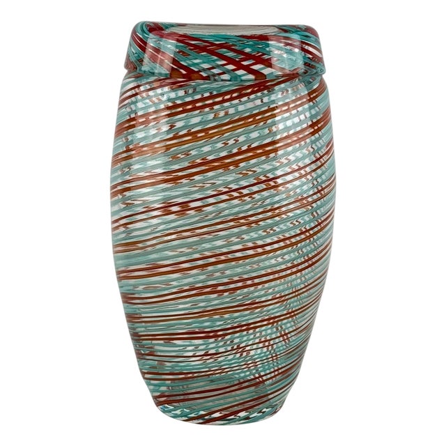 Vase by Aureliano Toso, 1939 For Sale