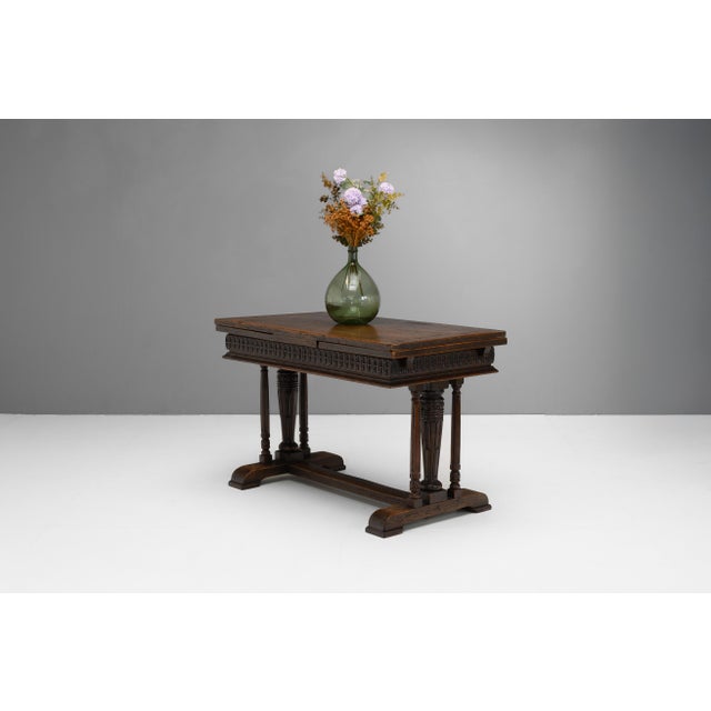 Draw Leaf Table, 1890s For Sale - Image 5 of 11