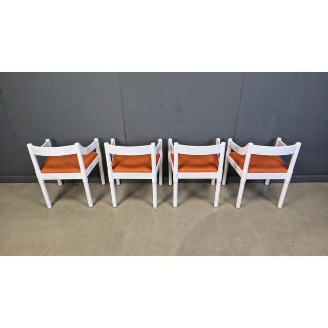 Carimate Armchairs from Vico Magistretti, 1960s, Set of 4 For Sale - Image 11 of 17