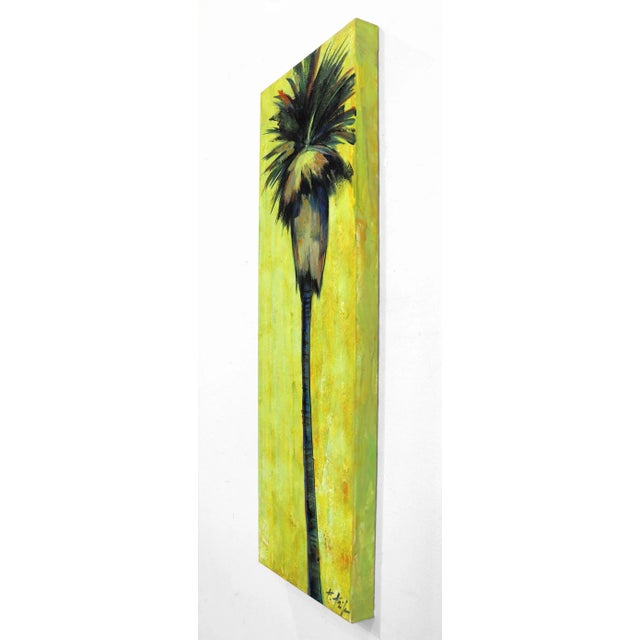 "Spring Palm" Contemporary Original Acrylic Painting by Kathleen Keifer For Sale In Los Angeles - Image 6 of 8
