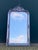 1960s French Louis XVI Silver Wood Floor Mirror For Sale - Image 11 of 11