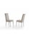 Contemporary Casa Milano Vogue 10-Piece Luxury Dining Room Set – White & Gold High Gloss Collection For Sale - Image 3 of 6