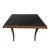 Low Italian Table with Black Glass Top, 1950s For Sale - Image 6 of 6