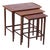 Mid-Century Danish Teak Nesting Tables, Set of 3 For Sale