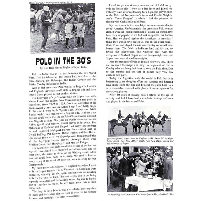 [Oak Brook] Polo, 72 Program For Sale - Image 9 of 15