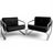 Leather and Chrome T2 Armchairs by Rodney Kinsman for Omk, 1969, Set of 2 For Sale - Image 12 of 12