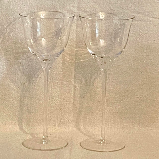 Mikasa Starburst Water Goblets - Set of 2 For Sale In Sacramento - Image 6 of 6