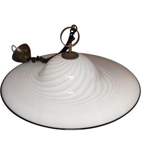 Vintage Murano Glass Pendant Light, Italy, 1960s For Sale