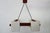 Scandinavian Chandelier in Acrylic Glass and Teak, 1960s For Sale - Image 12 of 12