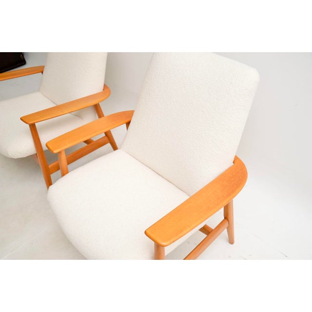 Vintage Danish Lounge Chairs, 1950s, Set of 2 For Sale - Image 9 of 11