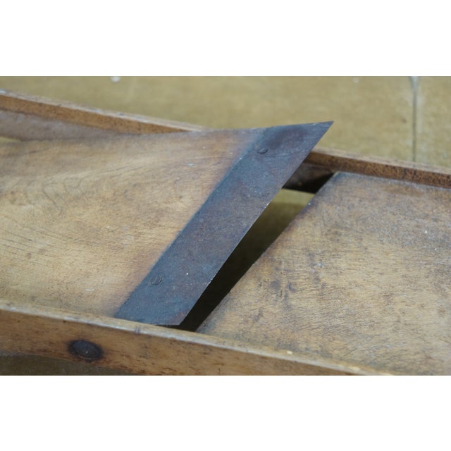 5 Antique Assorted Kitchen Tools French Fry Cutter Egg Beater Cabbage Slicer For Sale - Image 16 of 17