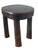 African Vintage Carved Wood Milk Stool Hehe Gogo People Tanzania 10.5" H For Sale In New York - Image 6 of 7