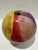 Peter Aslan Raku Pottery Orb Vase Multicolor Crackle Glaze Studio Ceramic For Sale - Image 4 of 13