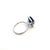 Natural Sapphire Diamond Ring 6.5 14k W Gold 5.84 TCW Certified For Sale - Image 4 of 12