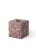 Contemporary Pink Marble Square Tissue Box by Royal Bee Design For Sale - Image 3 of 3