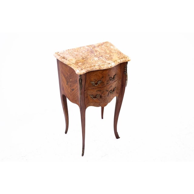 1920s Bedside Tables, France, 1920s, Set of 2 For Sale - Image 5 of 10