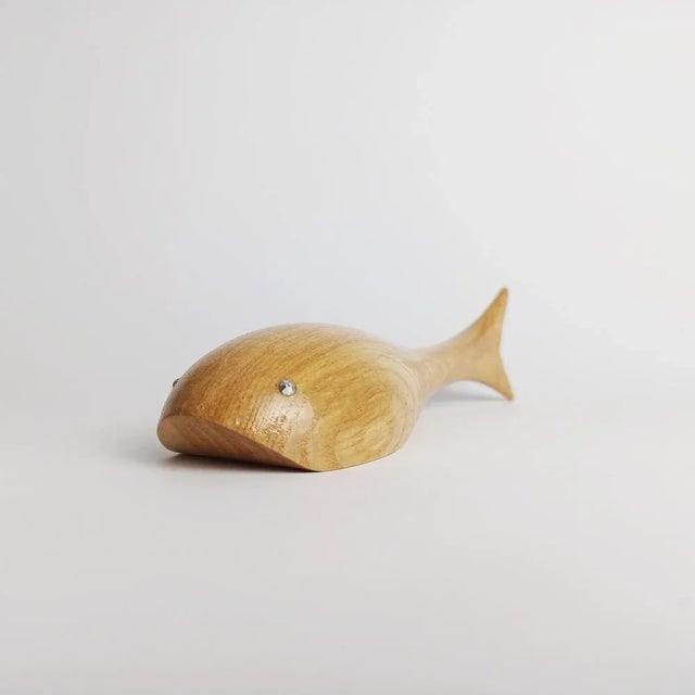 Birch Whale Bottle Opener, 1970s, in Flawless conditions. Designed 1970 to 1979