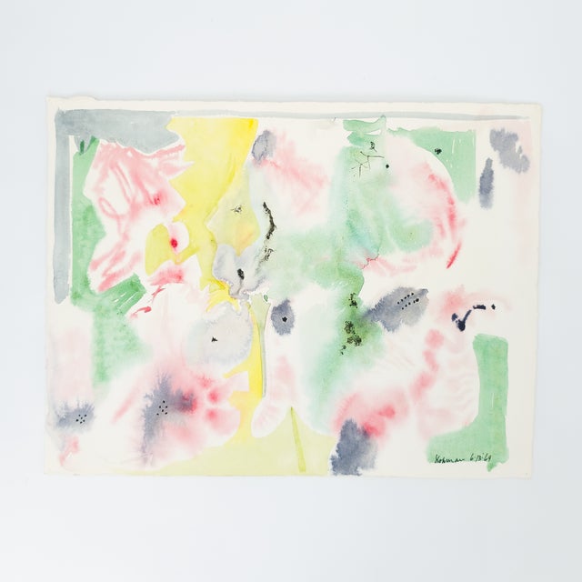 In the Garden of Danish Pastel* Robert Lohman, c. 1969 Robert Lohman’s In the Garden of Danish Pastel, dated 1969, is a...