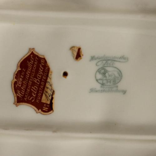 White Porcelain Horse Group from Hutschenreuther For Sale - Image 8 of 9