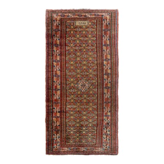 Antique Serab Rug Runner 2' X 6'6 For Sale