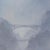 Asian Elephant Standing Before Hazy Blue Mountains by Brian Mashburn | Oil on canvas of an elephant in a misty landscape For Sale - Image 4 of 5