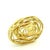 1970s 1970s Italian Modernist 18k Gold Openwork Spiral Statement Ring, Size 6 For Sale - Image 5 of 15