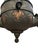 Late 19th-Early 20th C. Victorian Double Arm "The Angle Lamp Co. Ny" Ceiling Fixture Patinated & Copper Finished Surface For Sale - Image 9 of 12