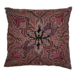 1920s Single Hand Embroidery Persian Suzani Pillow For Sale