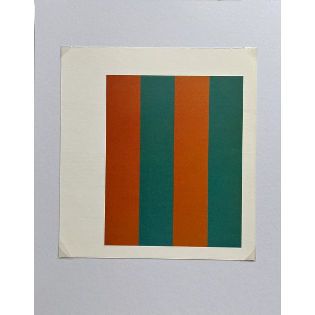 Fine Lithographic Print, Guido Molinari, 1970 For Sale - Image 4 of 4