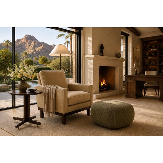 Brazilian Modern Armchair in Rosewood and Honey-Camel Mohair, 1960s For Sale In New York - Image 6 of 16