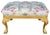 Nancy Corzine Nancy Corzine Chippendale Designer Giltwood Bench W Scalamandre For Sale - Image 4 of 5
