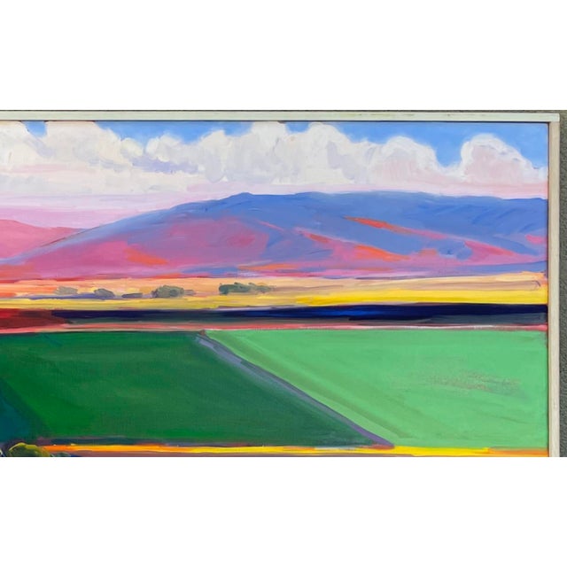 Expressionism Vintage William B Hannum Landscape. - For Sale - Image 3 of 8