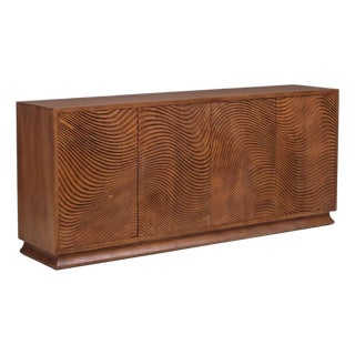 Morley Wood Sideboard With Four Doors by Loomlan For Sale