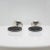 Modern Hans Hansen Danish Modern Sterling Silver Cufflinks Model No. 610 - 2 Pieces For Sale - Image 3 of 12