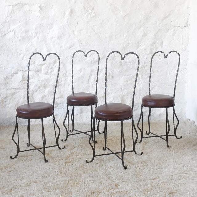 Mid-Century Chairs, France, 1950s, Set of 4 For Sale - Image 15 of 15