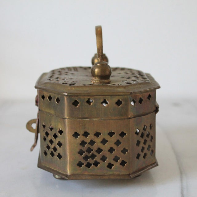 Vintage Brass Cricket Trinket Box For Sale In Milwaukee - Image 6 of 9