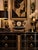 Antique Ansonia “Belgium” Mantel Clock With Gargoyle Mounts, Claw Feet & Original Key For Sale