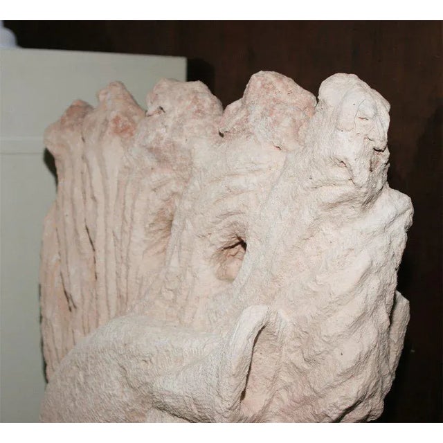 1930s 1930s Vintage Cement Horse Heads Sculptures- a Pair For Sale - Image 5 of 7